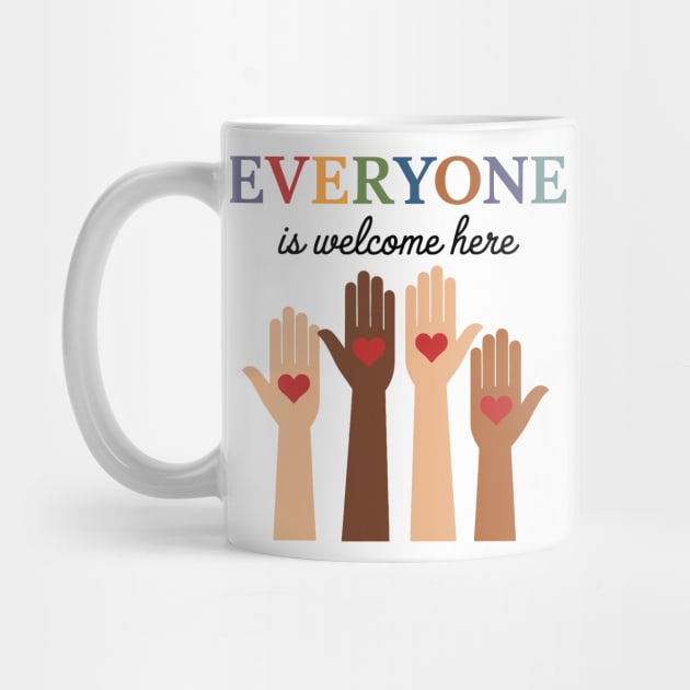 Everyone Is Welcome Here Idaho Teacher by ArtistTee ⭐⭐⭐⭐⭐